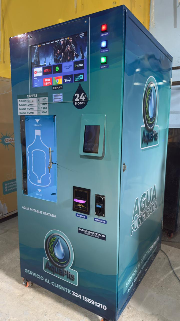 Pantalla publicitaria integrada - Interfaz de usuario